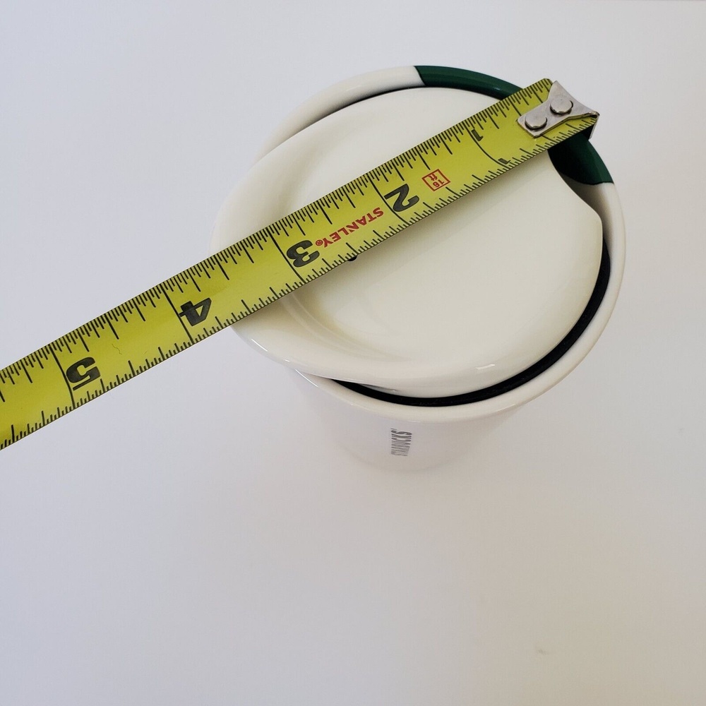 Starbucks Coffee Travel Tumbler with Lid Boy Green Balloon 12oz 2014 Series - Picture 9 of 9